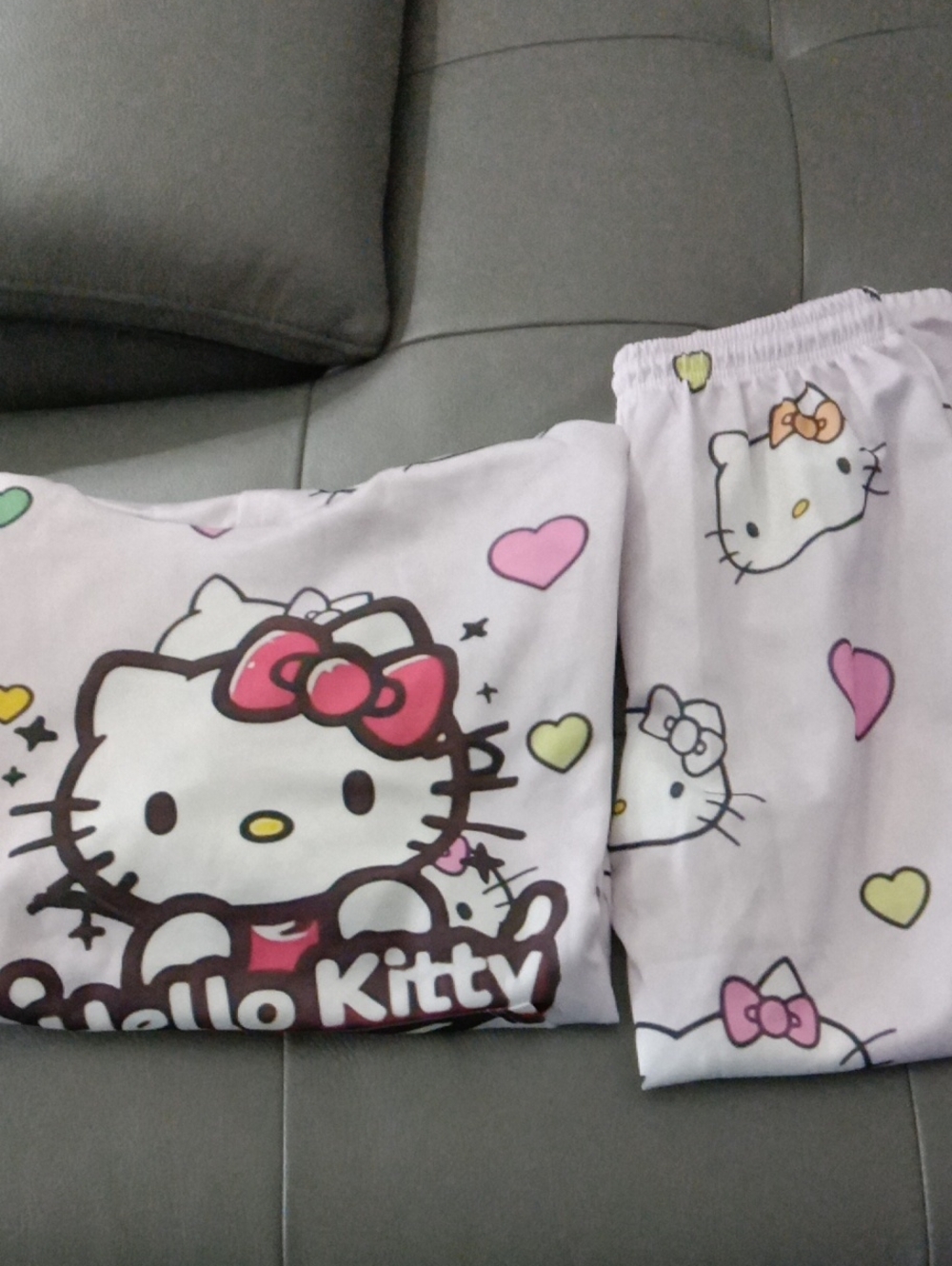 NEW ADULT Hello Kitty Light Pink Set